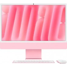 New Apple iMac 24 inch All-in-One - M4 chip - Built for Apple Intelligence - 10 Core CPU - 10 Core GPU - 24GB Memory - 512GB SSD - Pink/Green/Blue/Silver