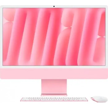 New Apple iMac 24 inch All-in-One - M4 chip - Built for Apple Intelligence - 10 Core CPU - 10 Core GPU - 24GB Memory - 512GB SSD - Pink/Green/Blue/Silver