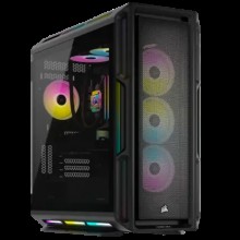 New CORSAIR VENGEANCE i8300 Gaming Desktop-Intel Core Ultra 9 285K-64GB DDR5 6400MHz-NVIDIA GeForce 5090-2TB SSD-4TB SSD - Black