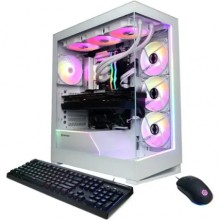 New CyberPowerPC Gamer Supreme Gaming PC - Intel Core Ultra 9 285K - 64GB RGB Memory - NVIDIA GeForce RTX 5090 32GB - 4TB PCIe 4.0 SSD - White