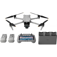 New DJI Air 3 Fly More Combo Drone and RC 2 Remote Control with Built-in Screen