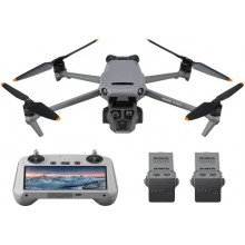 New DJI Mavic 3 Pro Fly More Combo Drone and RC Remote Control with Built-in Screen