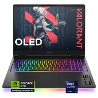 New HP OMEN - MAX 16 inch OLED 240Hz Gaming Laptop - Intel Core Ultra 9 - 32GB DDR5 Memory - NVIDIA GeForce RTX 5080 - 2TB SSD - Shadow Black