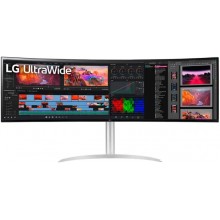 New LG 49 inch IPS LED Curved UltraWide Dual QHD 144Hz FreeSync and G-SYNC Compatible Monitor with HDR (HDMI, DisplayPort, USB)