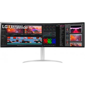 New LG 49 inch IPS LED Curved UltraWide Dual QHD 144Hz FreeSync and G-SYNC Compatible Monitor with HDR (HDMI, DisplayPort, USB)