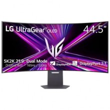New LG UltraGear 45 inch OLED Dual Mode (5K2K WUHD 165Hz, WFHD 330Hz) 0.03ms G-Sync/FreeSync Premium Pro Gaming Monitor - Black