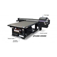 New Mimaki JFX200-1213 EX - medium-format UV-LED flatbed printer