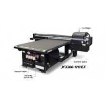 New Mimaki JFX200-1213 EX - medium-format UV-LED flatbed printer